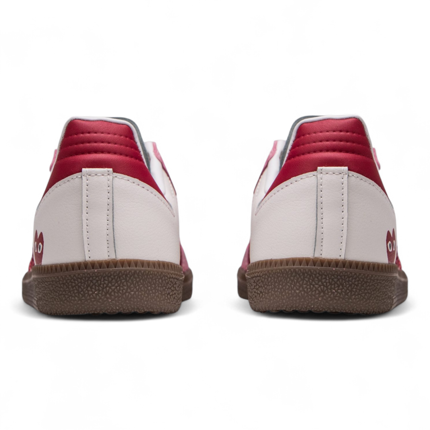 Adidas Samba x Comme des Garçons Play White / Pink Sneakers - Image 7