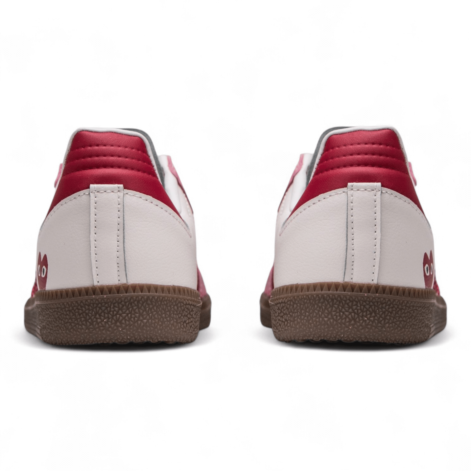 Adidas Samba x Comme des Garçons Play White / Pink Sneakers - Image 2