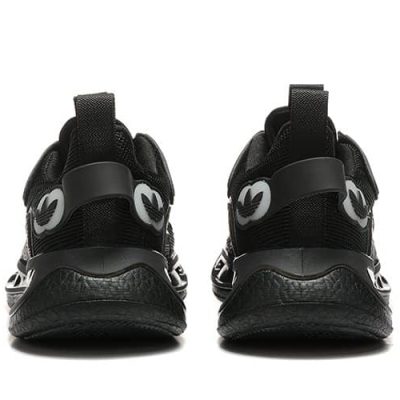 Adidas Maratona 9 Black Tech Graphic Sneakers - Image 5