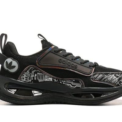 Adidas Maratona 9 Black Tech Graphic Sneakers
