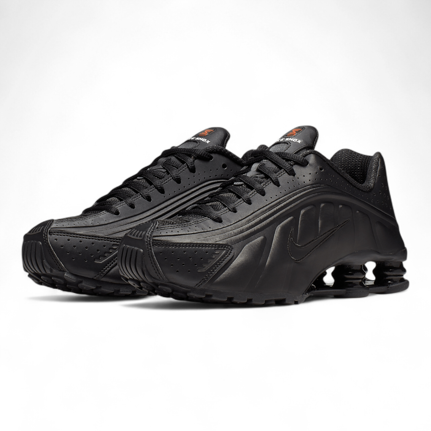 Nike Shox R4 Black Sneakers - Image 2