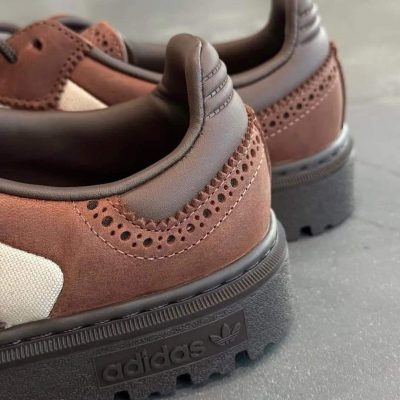 Adidas Samba Winterized Brown / Cream Sneakers - Image 4