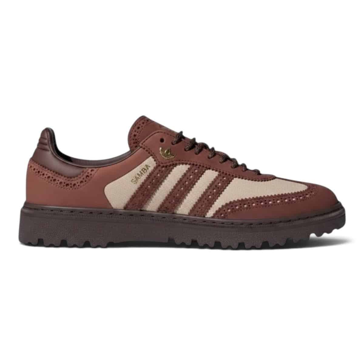 Adidas Samba Winterized Brown / Cream Sneakers
