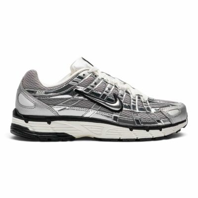 Nike P-6000 Metallic Silver / Sail / Black Sneakers