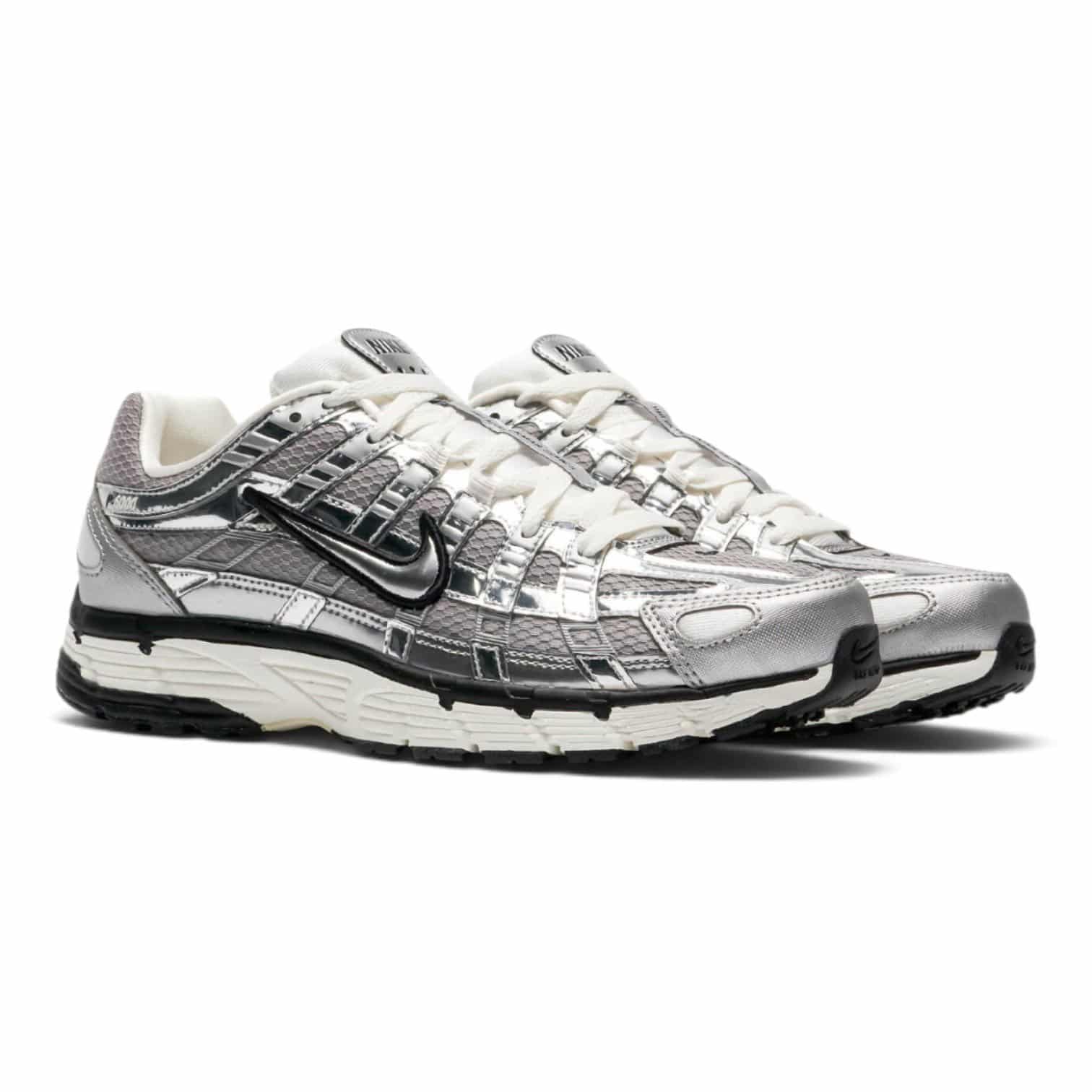 Nike P-6000 Metallic Silver / Sail / Black Sneakers - Image 2