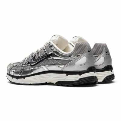 Nike P-6000 Metallic Silver / Sail / Black Sneakers - Image 3