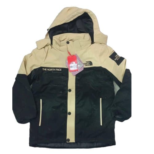 The North Face Double-Face Puffer Jacket – Black / Cream